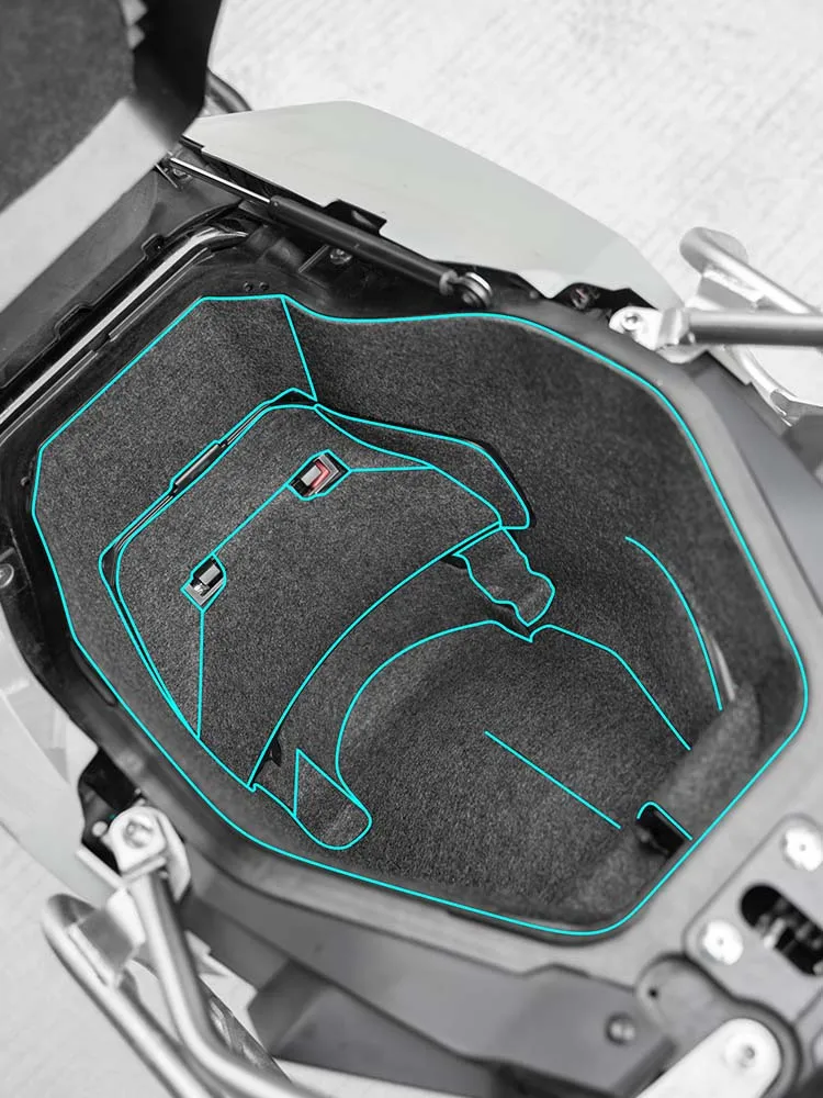 Gebruikt Voor HONDA X ADV 750 2025 Motorfiets Opslag Bescherming Pad Box Liner Bagage Tank Cover Fiets Accessoires Seat Emmer Pad - afbeelding 2