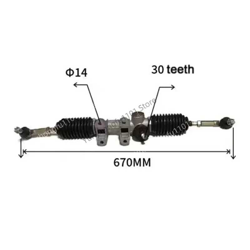 China Lvtong Electric Golf Cart Steering Gear, Direction Machine Assembly Parts, Suitable for Type A