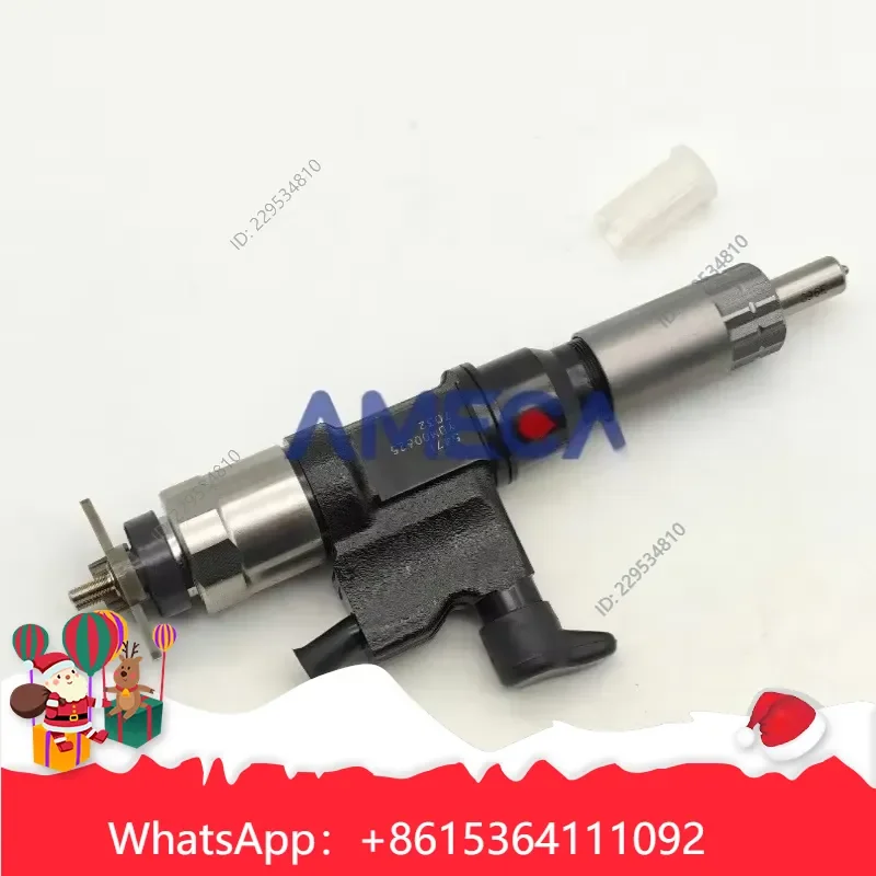 1pc For 095000-0660 Injector 095000-1520 Nozzle Compatible with 4HK1 6HK1 Excavator Engine Compatible For Model，practical use