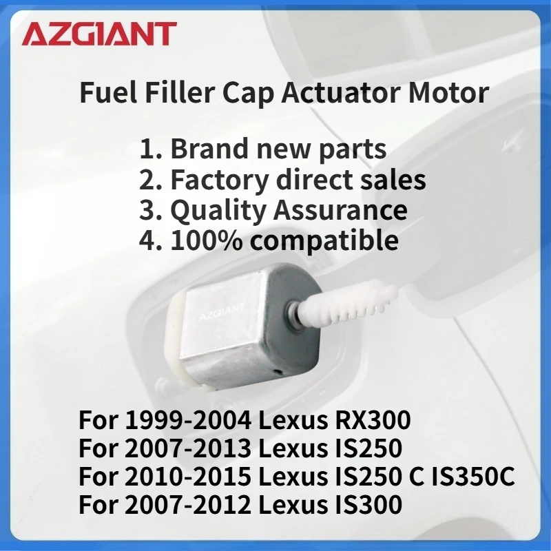 

For Lexus RX300 1999-2004/IS250 2007-2013/IS300 Car Fuel Filler Flap Open Lock Release Actuator Motor New replacement parts OEM