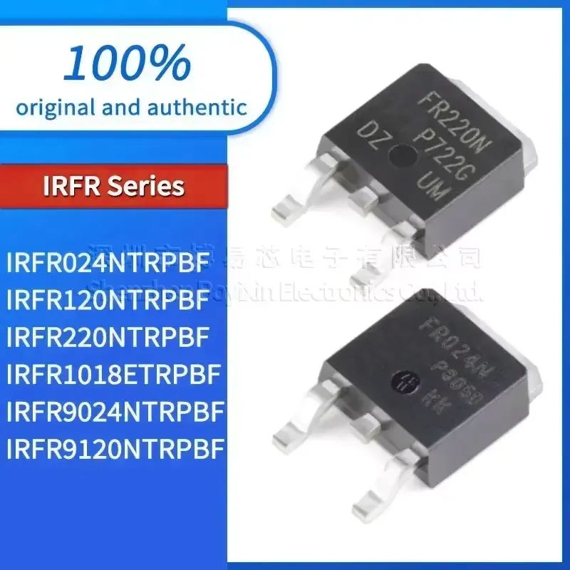 

5PCS NEW IRFR024NTRPBF IRFR120NTRPBF IRFR220NTRPBF Standard quality IRFR1018ETRPBF IRFR9024NTRPBF IRFR9120NTRPBF