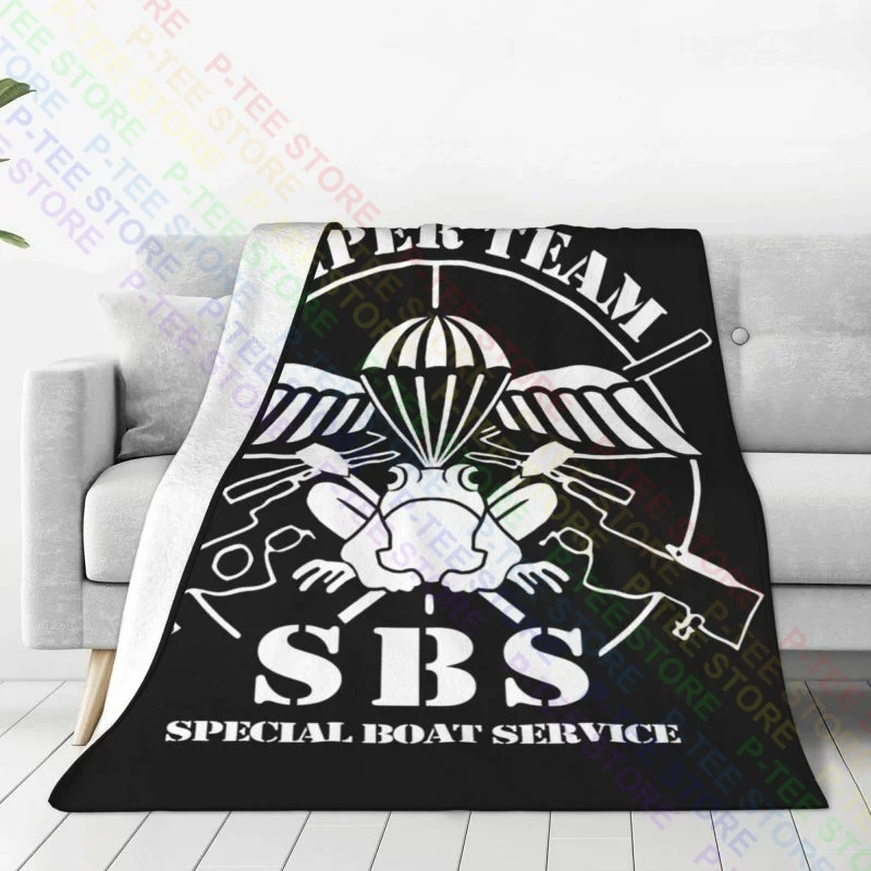 Sbs Special Boat Service Uk British Army Sas Special Forces Sniper Blanket Soft Anti-Pilling Sofa Dedicated