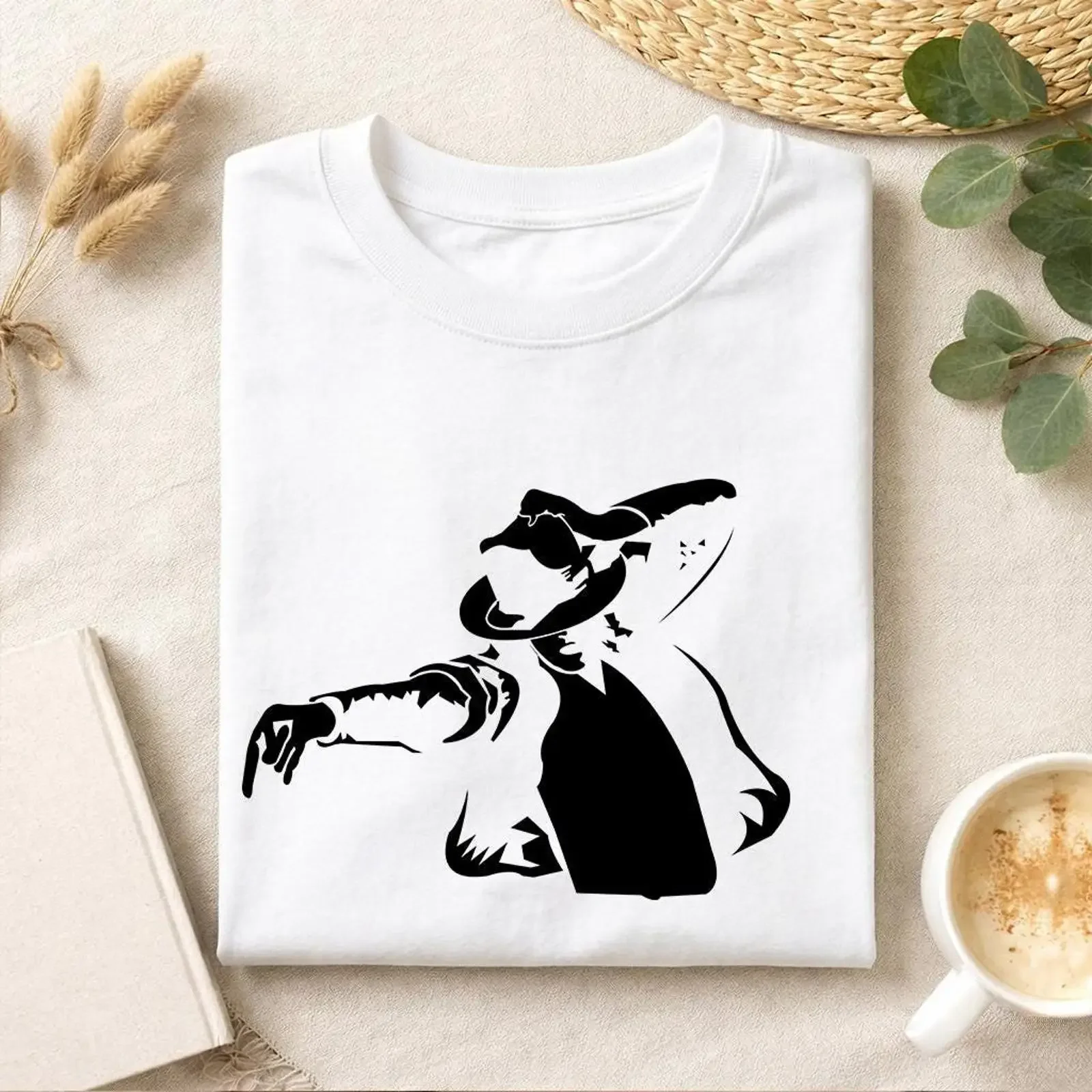 Camiseta MJ Dance Evolution con Silueta, para Amantes de la Música Pop, Estilo Retro Vintage, Lavada, Elástica, Suave, Diseño Gráfico