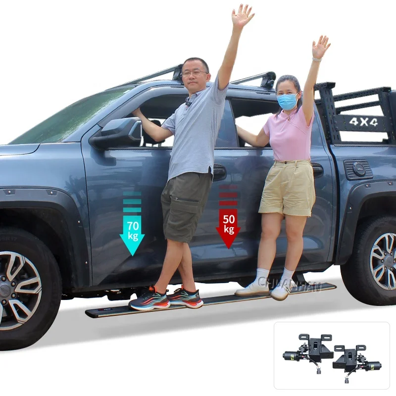 

Автоматическая электрическая подножка для Ford Nissan VW Jeep Gladiator Range Rover Hilux с силовой боковой ступенькой, совместимая с RAM1500