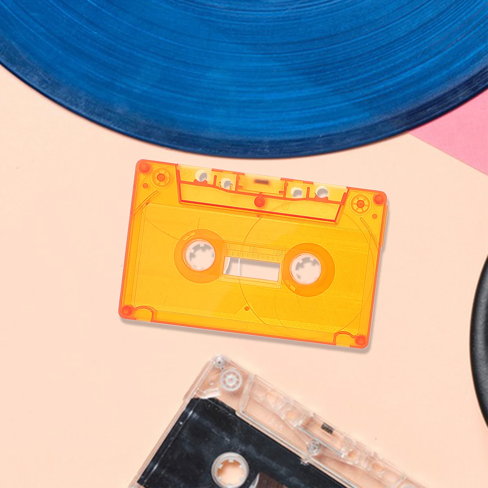 3 قطعة شريط كاسيت الديكور ريترو ستايل أشرطة كاسيت فارغة DIY بها بنفسك حفلة جدار الفن بركات ديكور المنزل شريط عتيق ملون