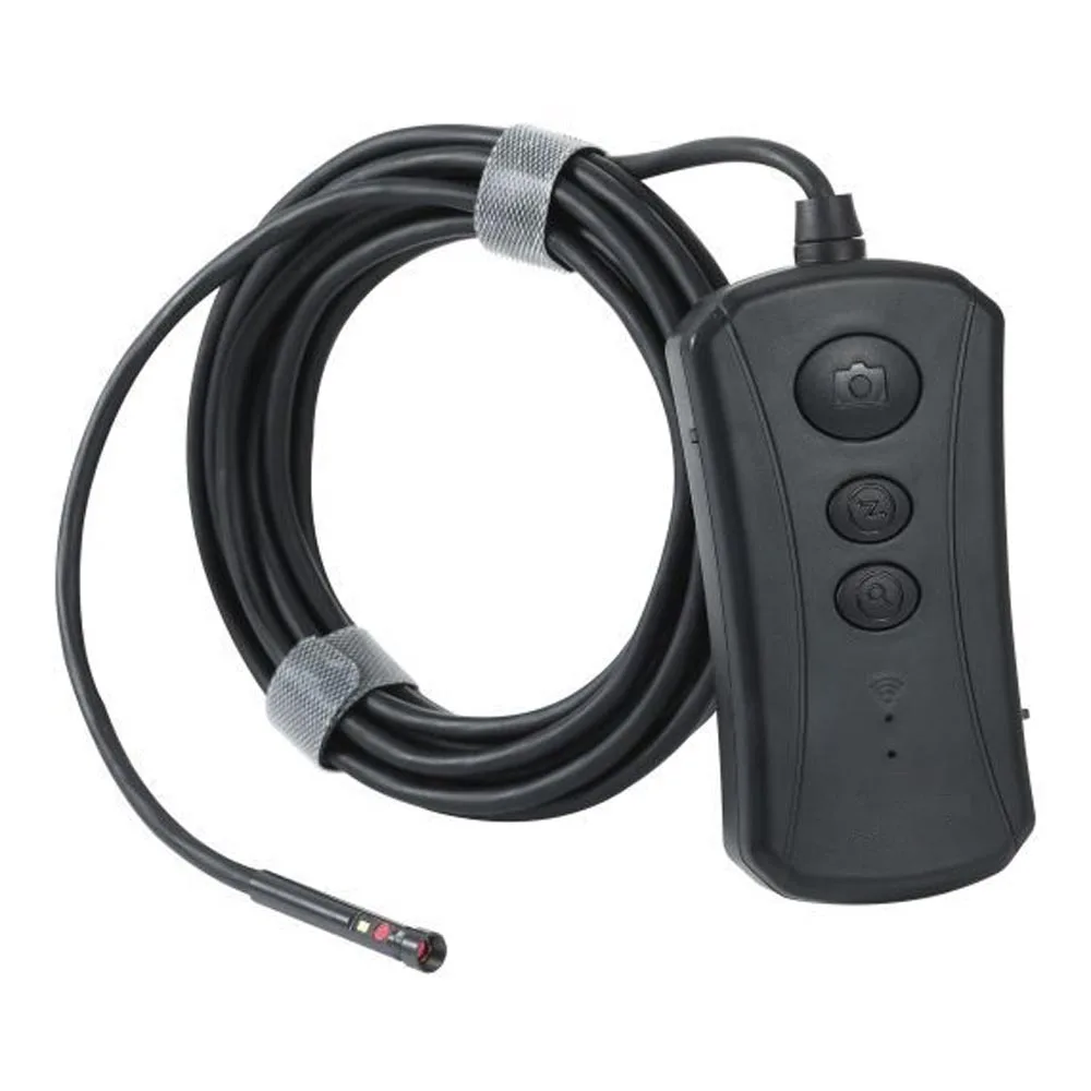 

3.5M WiFi Dual Lens Endoscope 5MM Inspection Camera Wireless Industrial Borescope 7 LED Lights With Two Lens IP67 PQ308