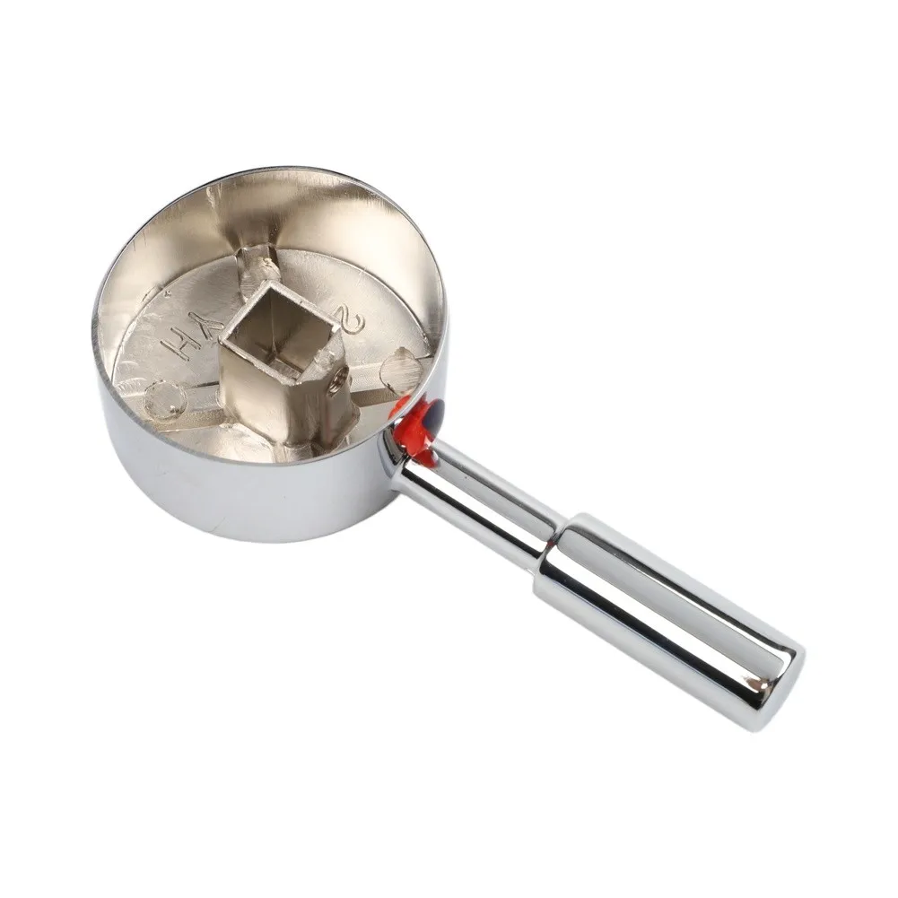 Bathroom Upgrade Shower Mixer Handle Replacement Handle Zinc Alloy Construction Ergonomic Design Easy Installation
