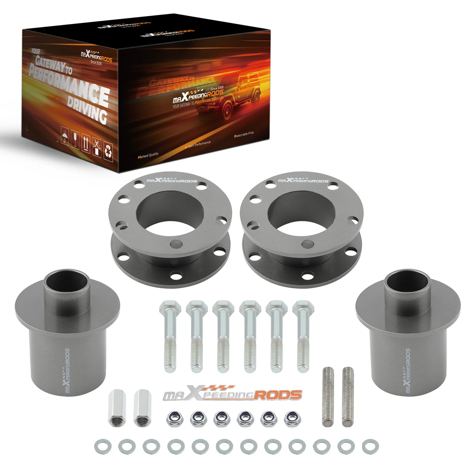 

3-дюймовый полный подъемный комплект для Ford Crown Victoria для Mercury Grand Marquis 03-11, комплект выравнивающего подъемника спереди и сзади, 3 дюйма