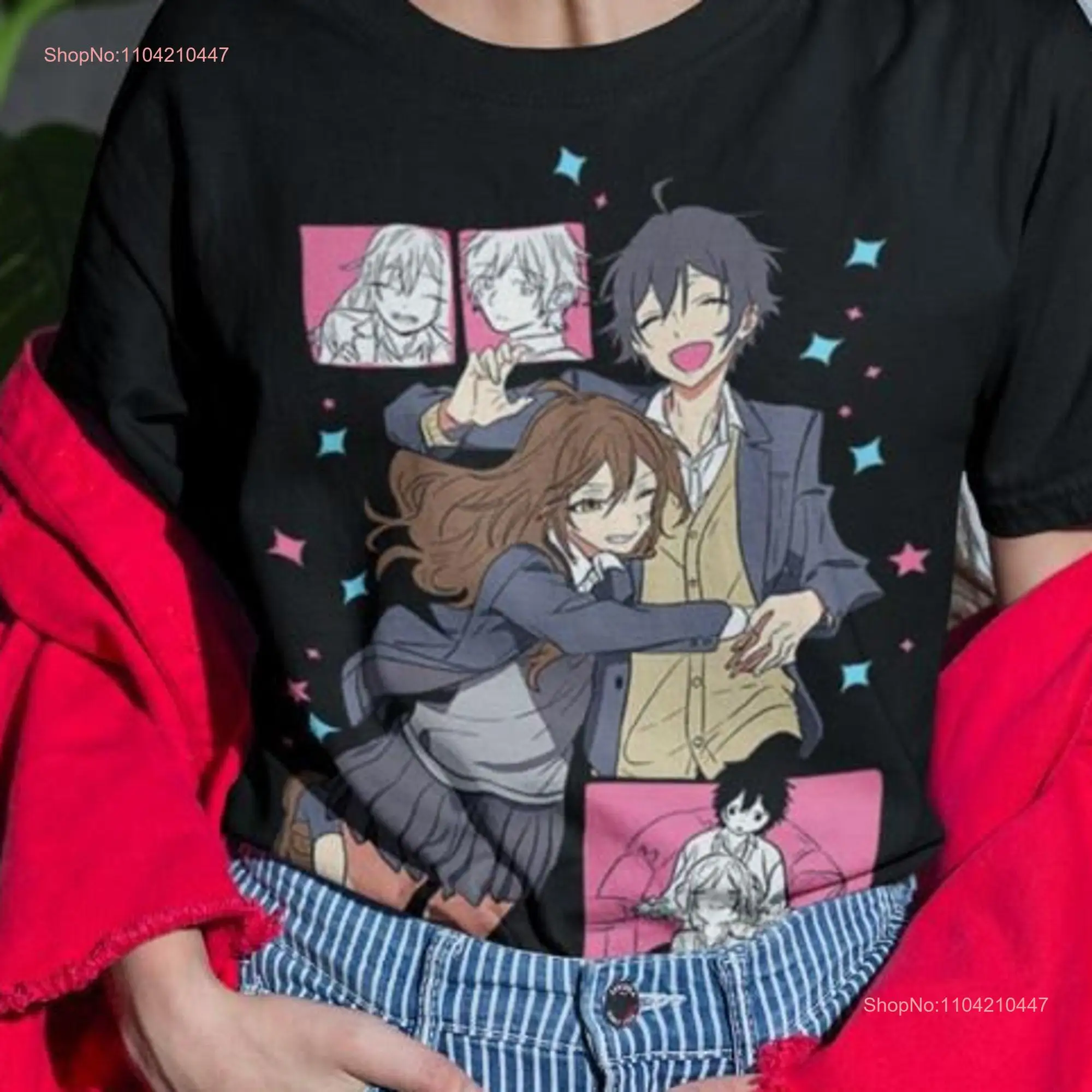 

Футболка с аниме Manga Lover Otaku Ropa Clothing Merch с длинными или короткими рукавами