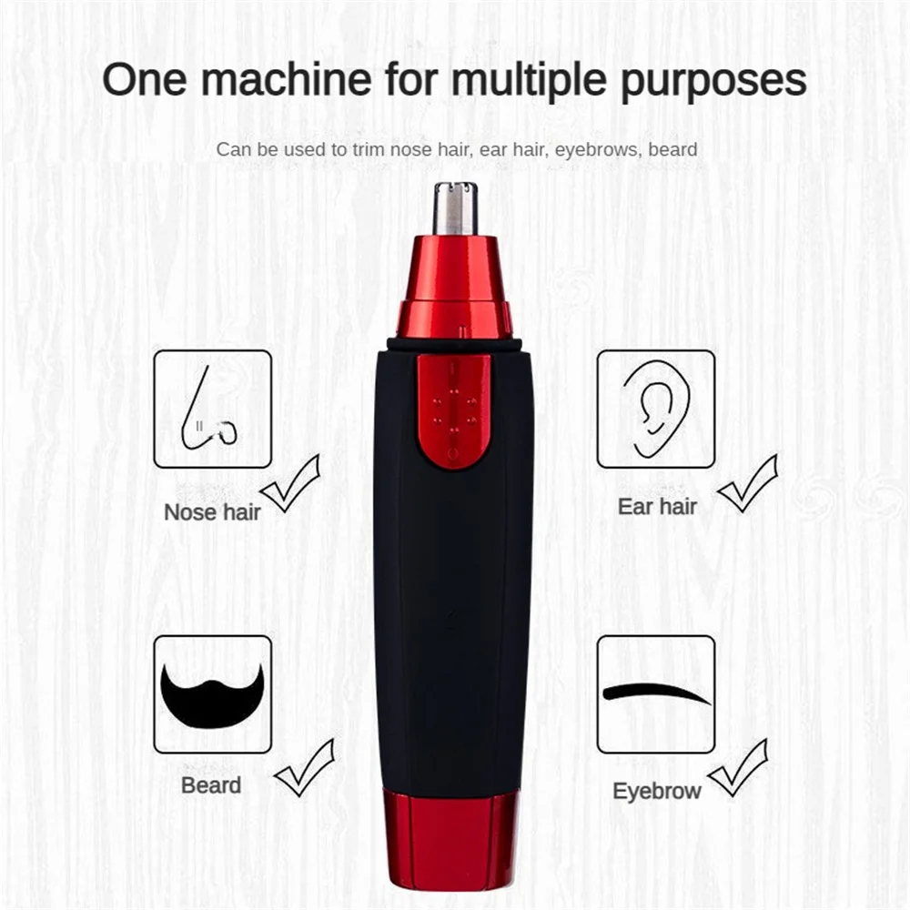 1~10PCS Ear Trimmers Electric Nose Hair Trimmer Men Women Ear Razor Removal Shaving Tool Face Care（Not Including Battery）