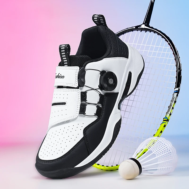 Scarpe da allenamento sportive professionali per bambini da badminton, antiscivolo, da palestra, per bambini, atletiche, da ping pong, scarpe da pallavolo Q55