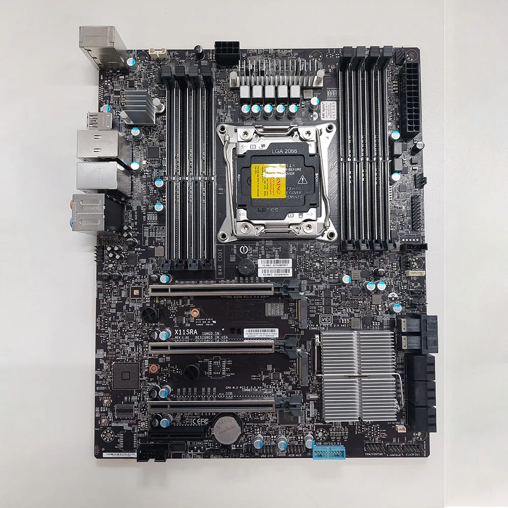 X11SRA Workstation Motherboard For Supermicro LGA2066 C422 ATX 512GB DDR4 Support W-2100/2200 CPU High Quality