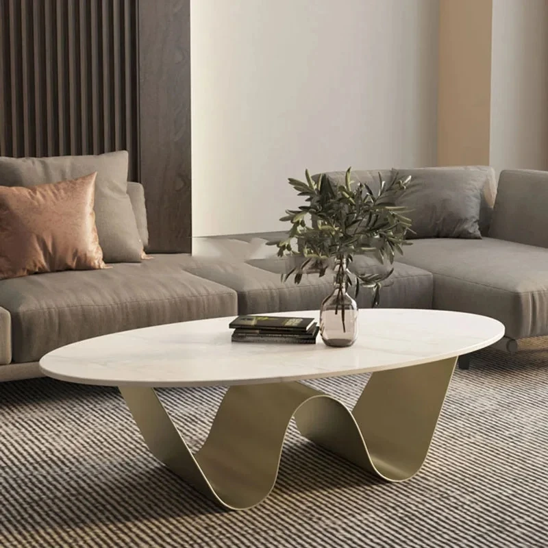 

Modern Luxury Coffee Tables White Simple Nordic Round Side Table Legs Metal Storage Mesa De Centro De Sala Living Room Furniture