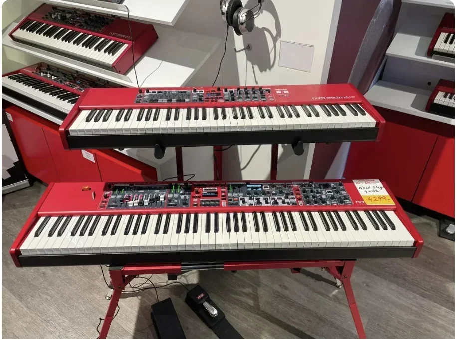 NEW Nord Stage 4 88 Piano Fully Weighted Hammer Action Keyboard Digital Piano Discounted