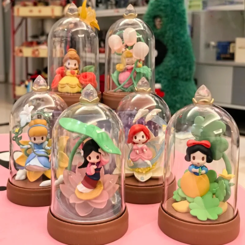 

В наличии 52 игрушки принцесса цветная глазурь цветок и тени серии слепая коробка лампа аниме фигурка-сюрприз игрушки Декор настольный подарок