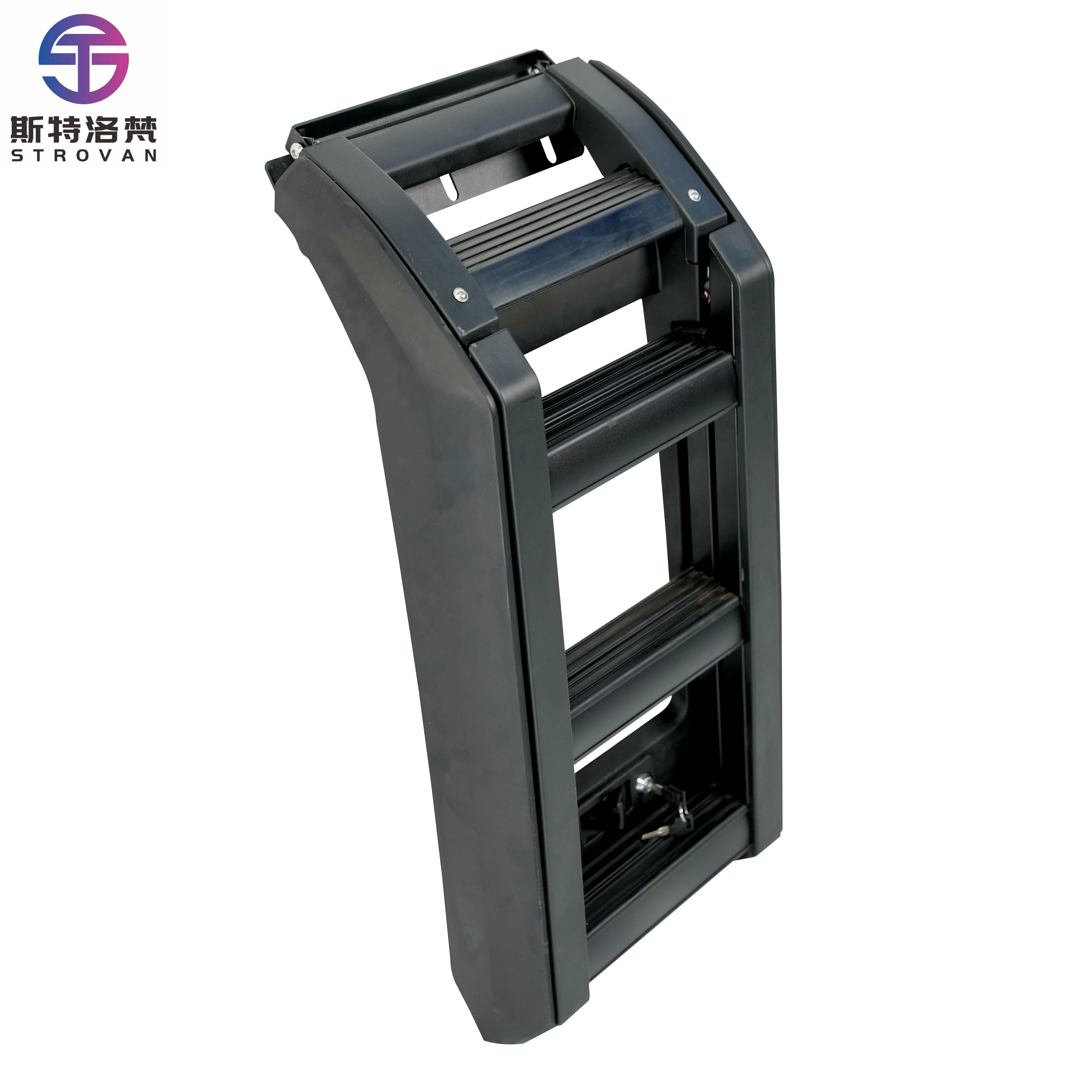 

STLF Roof Side Ladder Aluminum Alloy Car Roof Universal Rack Climbing Ladder