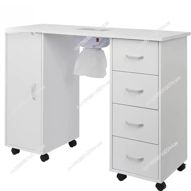 Mesa de Manicura para Técnicos de Uñas, Mesa de Arte de Uñas, Mesas de Manicura para Salón, Muebles de Salón de Belleza, Mesa para Manicura Profesional