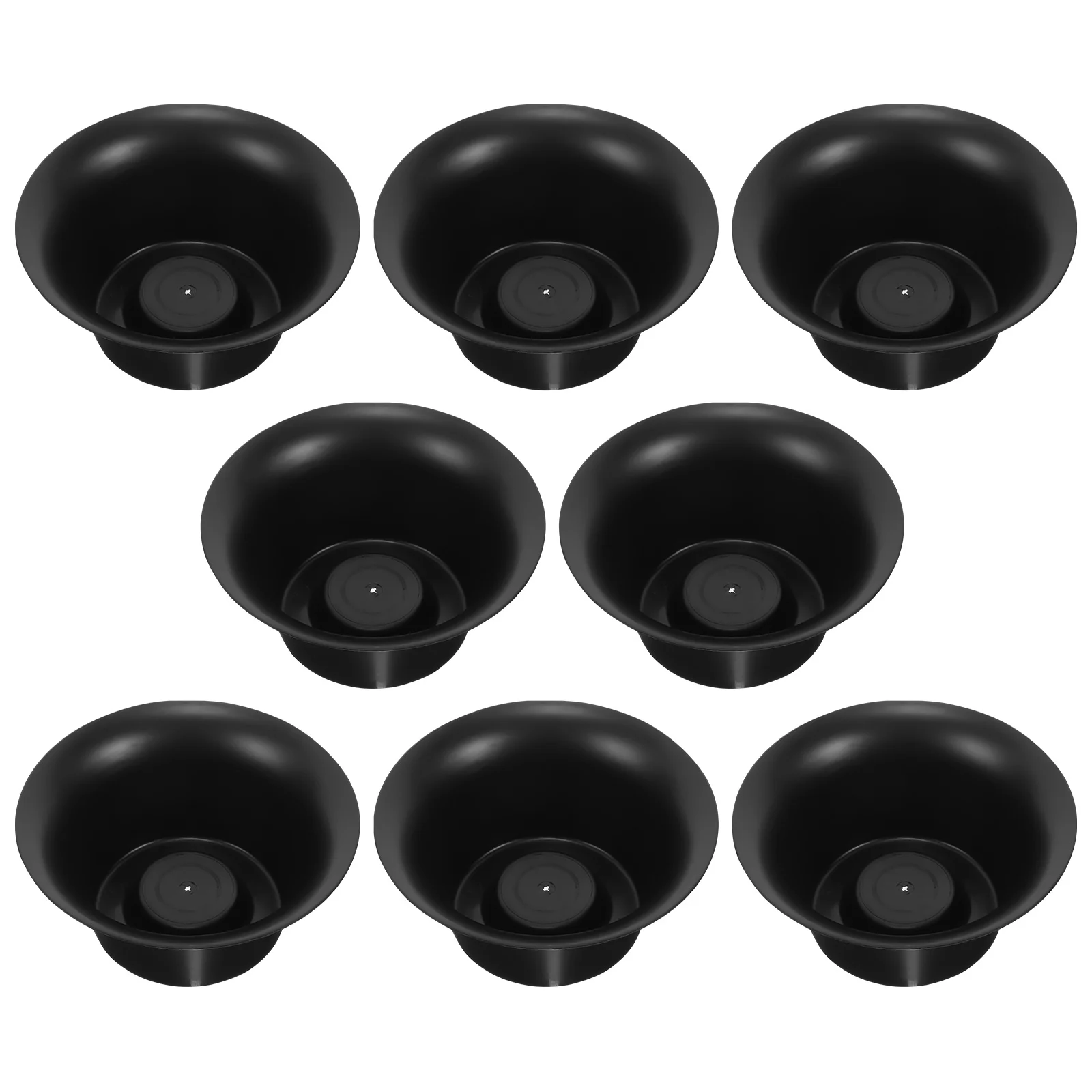 

8Pcs Stable Plastic Flower Pot Sacrificial Holder for Cemetery Memorial Tomb Sweeping Day Flower Arrangement Container