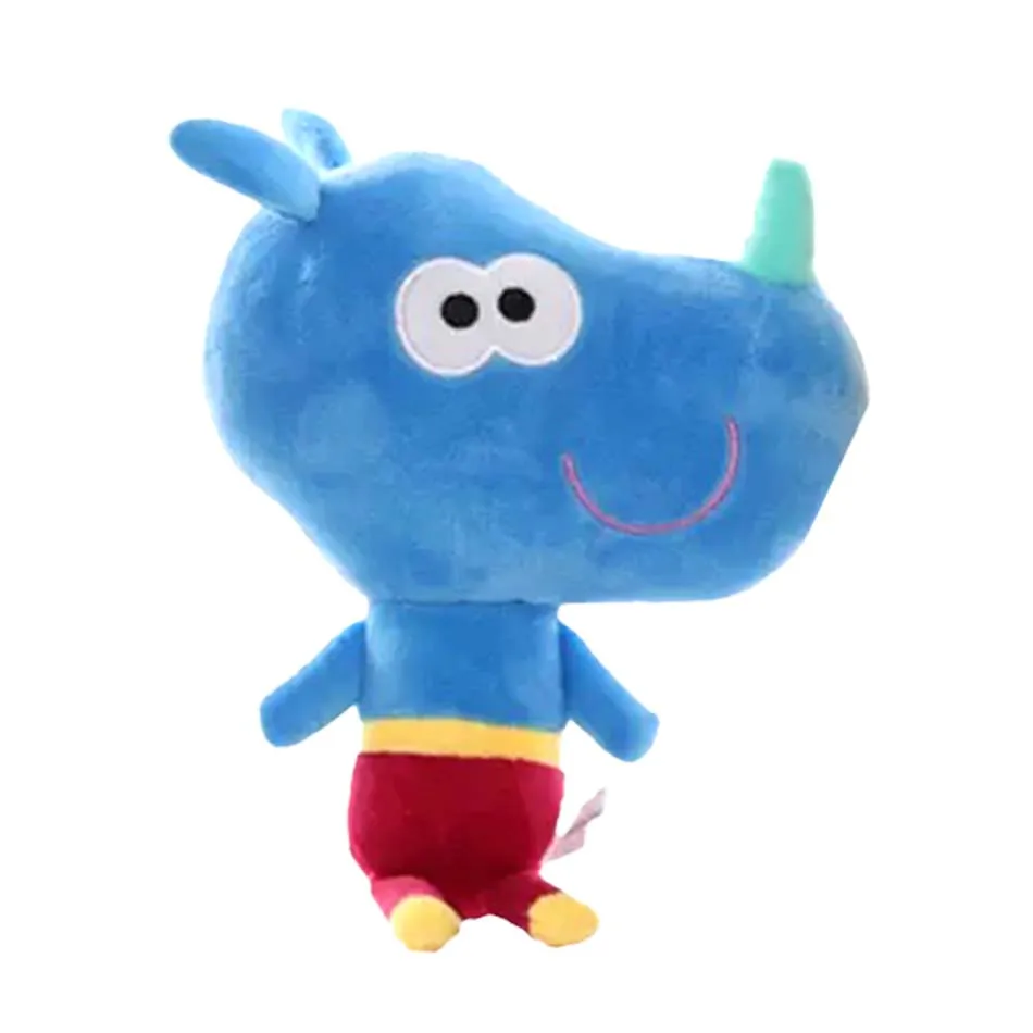 Ei Duggee brinquedos de pelúcia Hi Dodge Plush Archie Boneca de jardim de infância travesseiro presente
