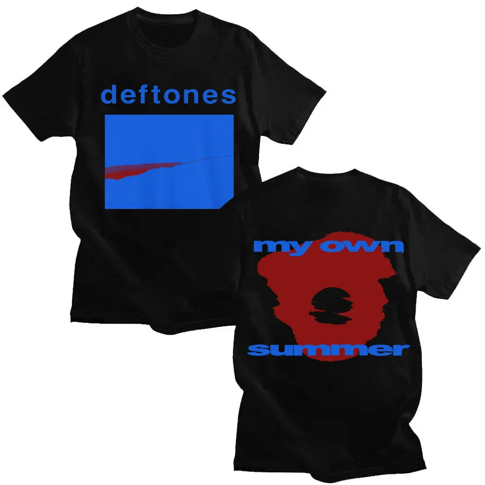 

Rock Band Deftones My Own Summer Graphic T Shirts Hip Hop Vintage Fashion Gothic T-shirt Cotton Oversized Men Women T Shirt Male