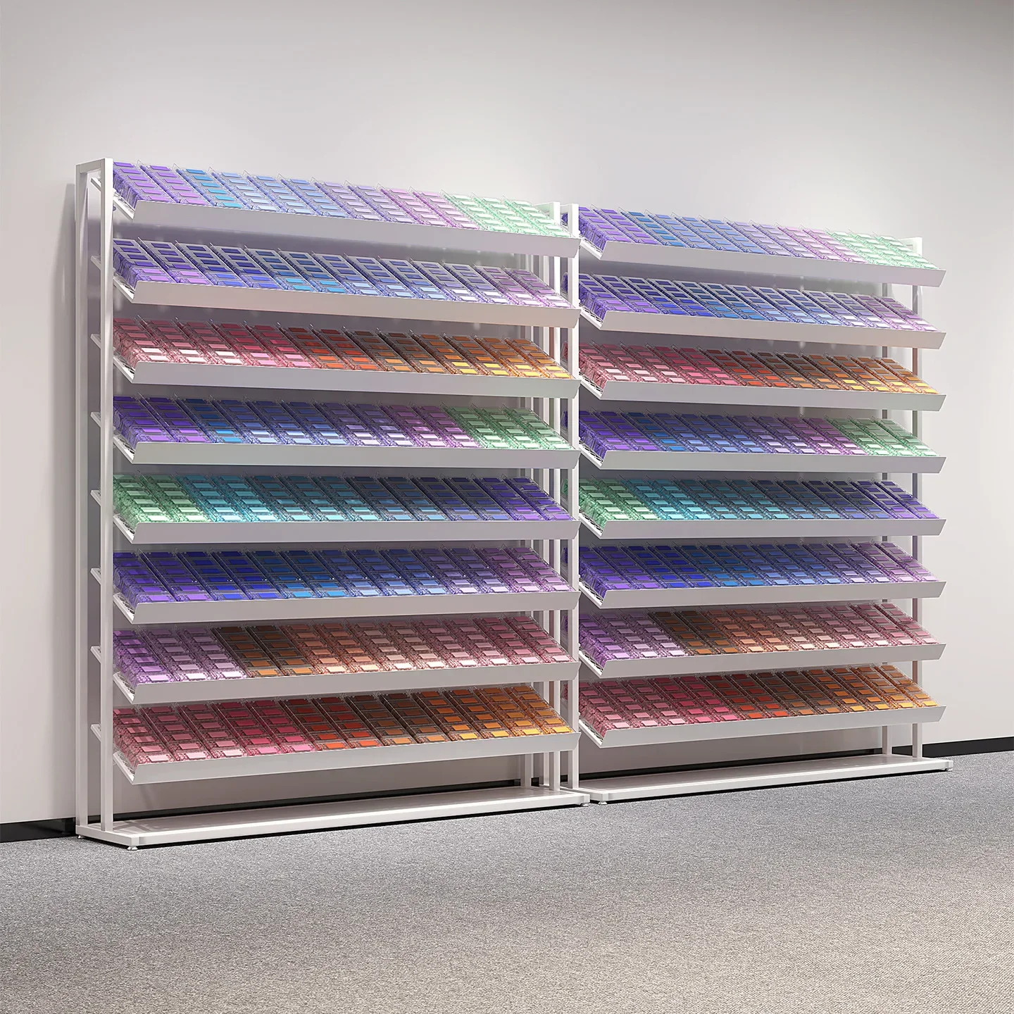 Pindou storage rack, multi-layer storage, finishing material package, sub-bottling, product display shelf
