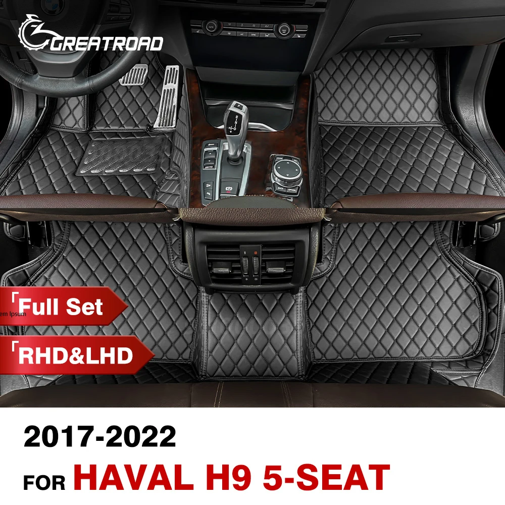 

Автомобильные коврики для Haval H9, 5 мест, 2017, 2018, 2019, 2020, 2021, 2022