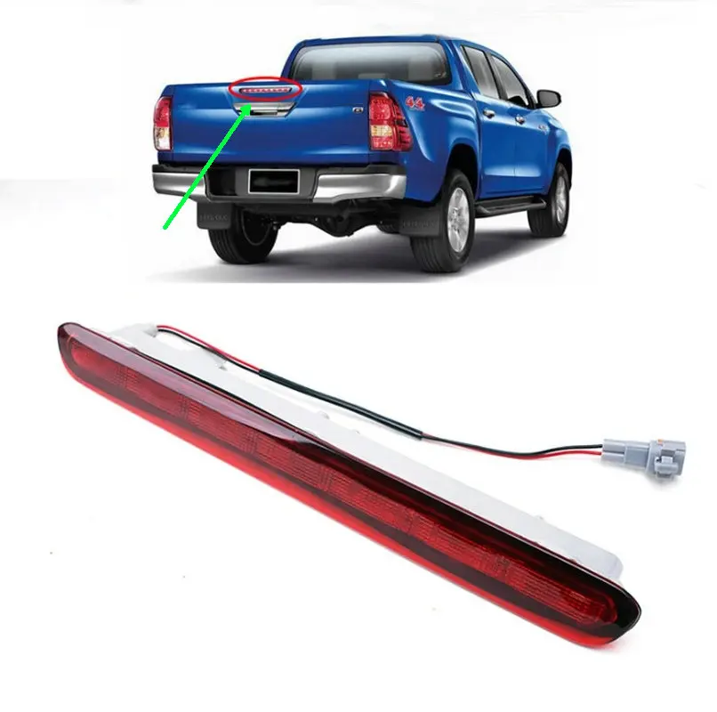 Applicable to HILUX REVO 2016-2025 Rear brake light housing High mounted brake light base Tailgate light