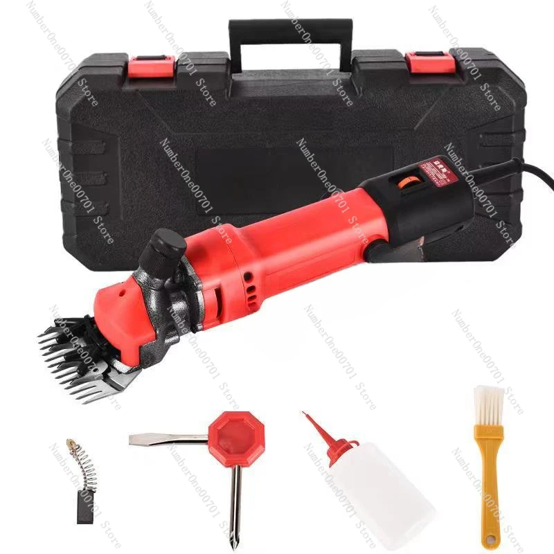 690W 6 Gears Speed Electric Sheep Pet Hair Clipper Shearing Kit Shear Wool Cut Goat Pet Animal Shearing Supplies Farm Cut