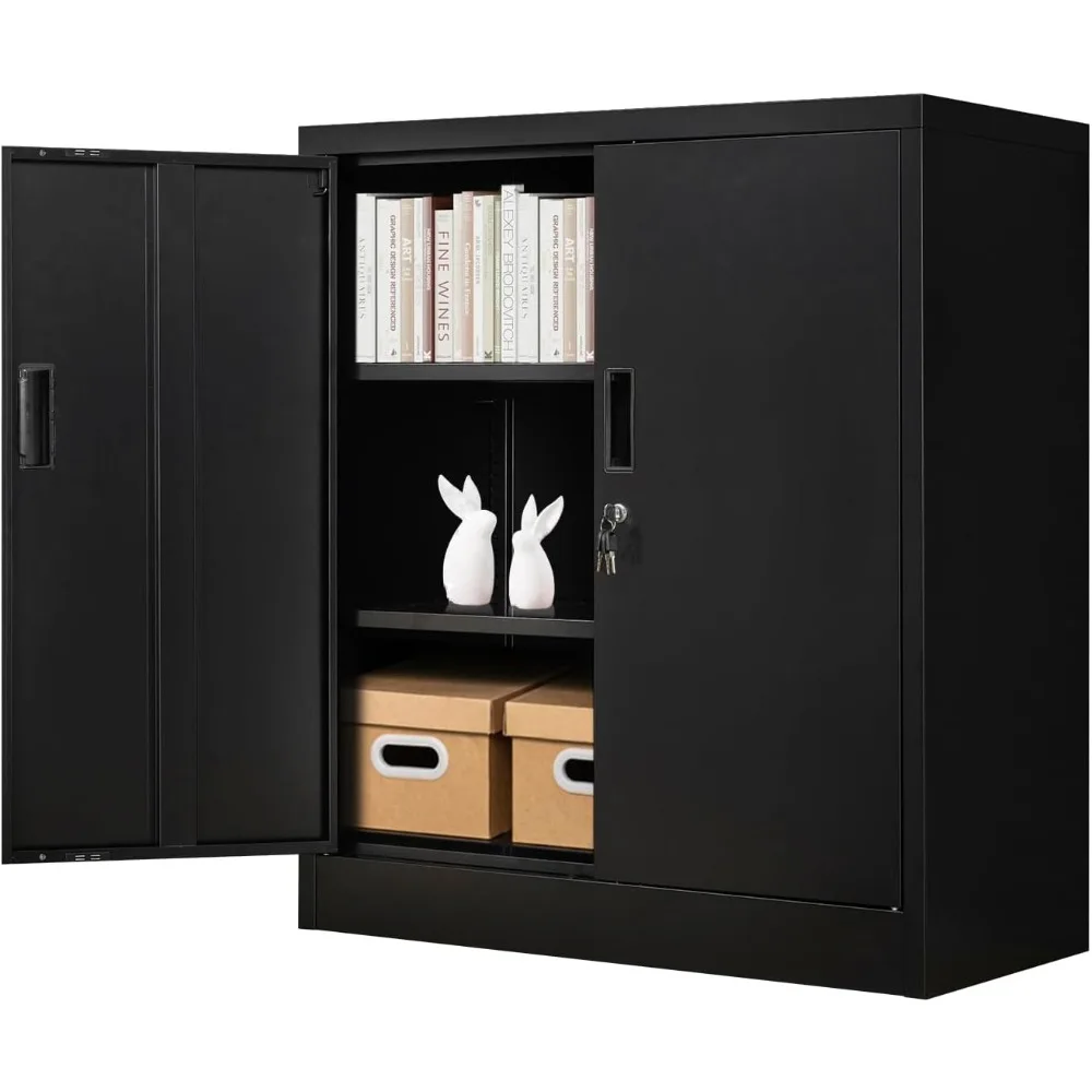 

Metal Storage Cabinet, 36 Inch Tall Metal Storage Cabinet with Doors and Shelves, Pantry Cabinets for Kitchen Storage, Garage Ca