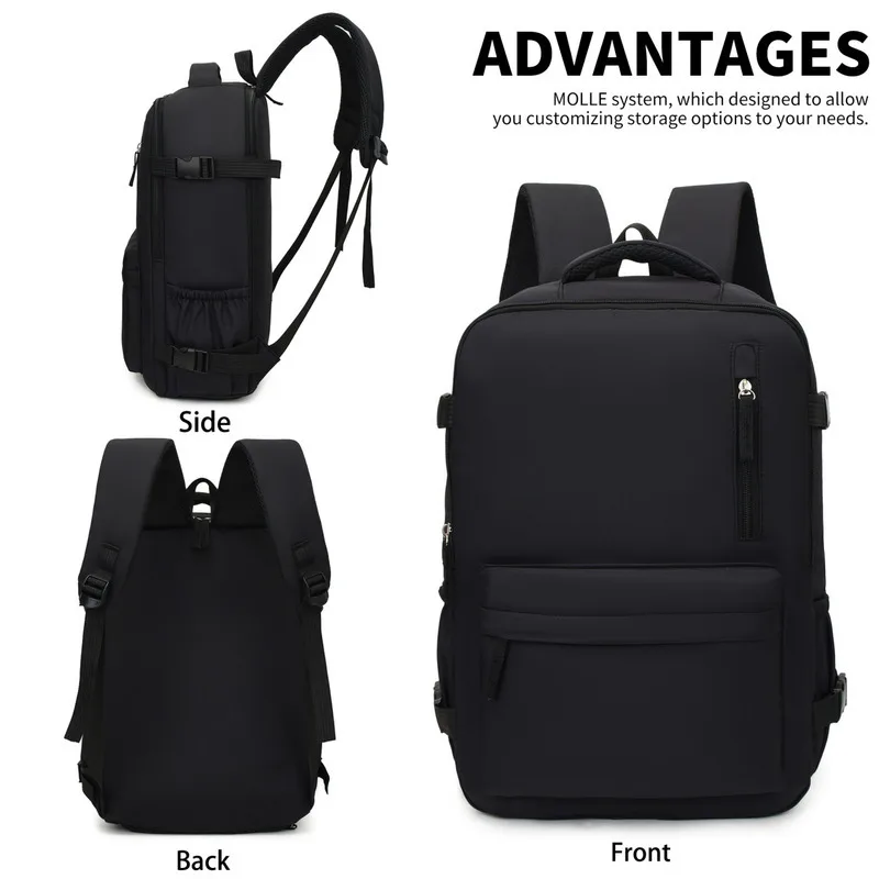 おしゃれなメンズリュック、大容量レディースリュック、軽量旅行リュック、防水パソコンバッグ