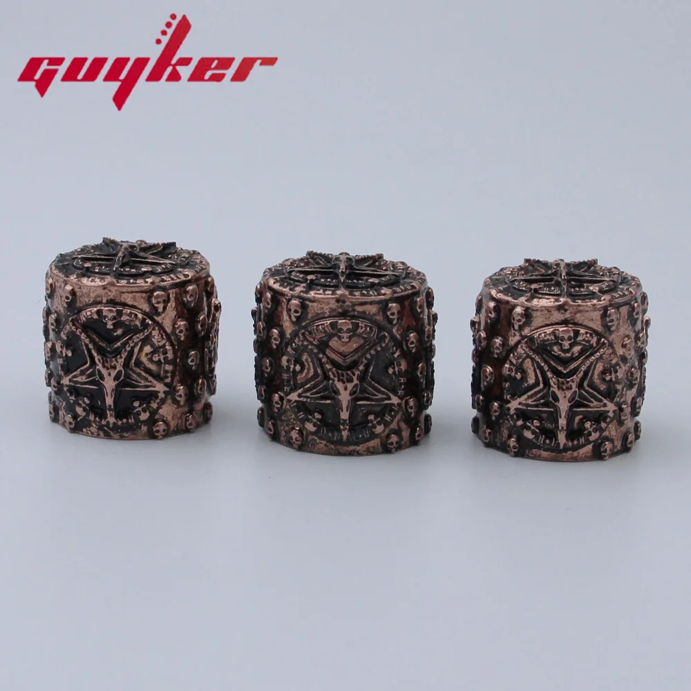 GUYKER Electric Guitar Bass Knobs Sheep Horn Surface Retro Style Two Color Option