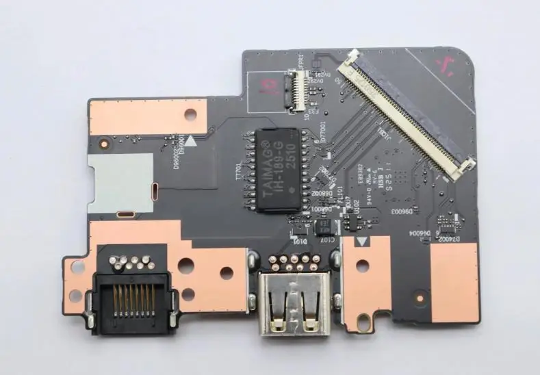 

STOCK ORIGINAL USB BOARD FOR LENOVO ThinkPadT16 P16s Gen4 SWITCH BOARD ETHERNET PORT 5C51R91738 MT062