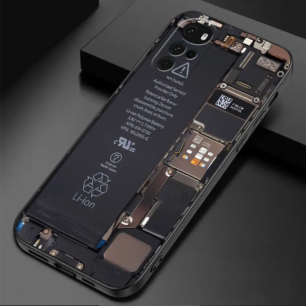Circuit Board Pattern Phone Case for Motorola Moto One Fusion Plus Edge 30 Neo Edge 20 Pro G200 5G Edge 40 Pro G9 Plus Cover