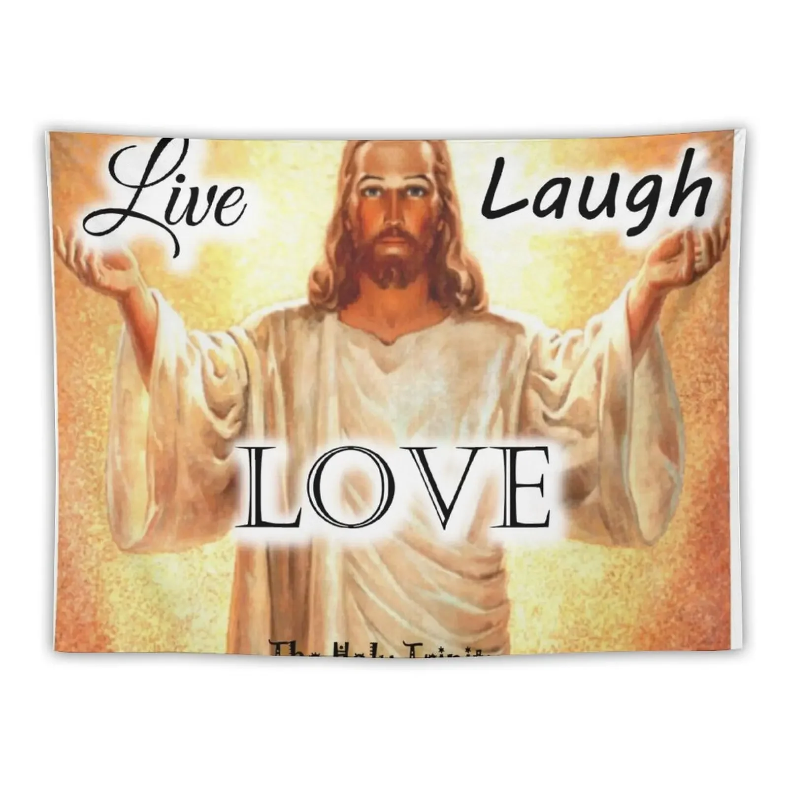 

Live Laugh Love Tapestry Japanese Room Decor Decor Home Wall Hanging Wall Hangings Decoration Tapestry
