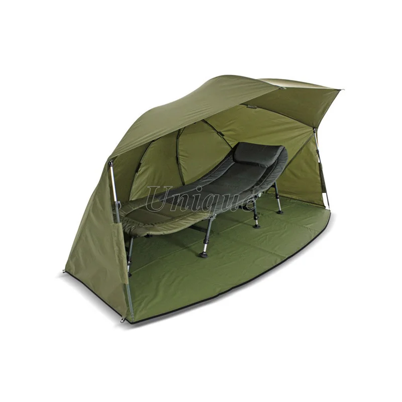 Popup Quick Set Portable Carp Fishing Shelter, Outdoor Camping, Beach Umbrella Tent