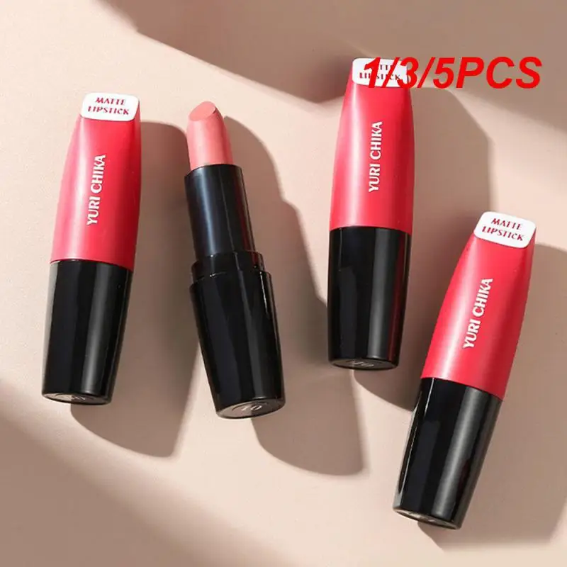 1/3/5PCS Velvet Lipstick Parity Does Not Fade Doesn’t Stick To Lip Lines Rich Color Health & Beauty Non Stick Cup Lipstick