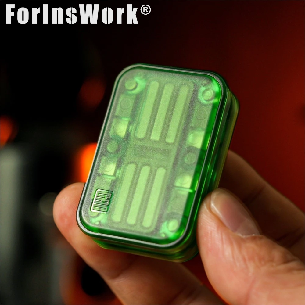 GAO Studio PC GEEN BLACK Magnetic Cube Infinite Bit Magnetic Push Paragraph Dump Decompression Toys