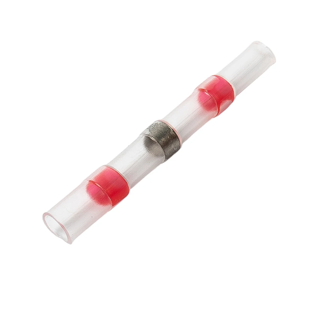 50PCS Heat Shrink Wire Connector Kit Waterproof with Sealed Welding Sleeves for Wire and Cable Terminal Connection 22 10 AWG