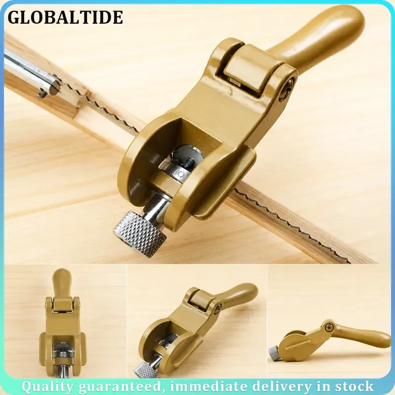 Portable Saw Teeth Setting Tool with Magnifying Glass Anvil Design Zinc Alloy Pulling Pliers for Blade Tooth Adjustment