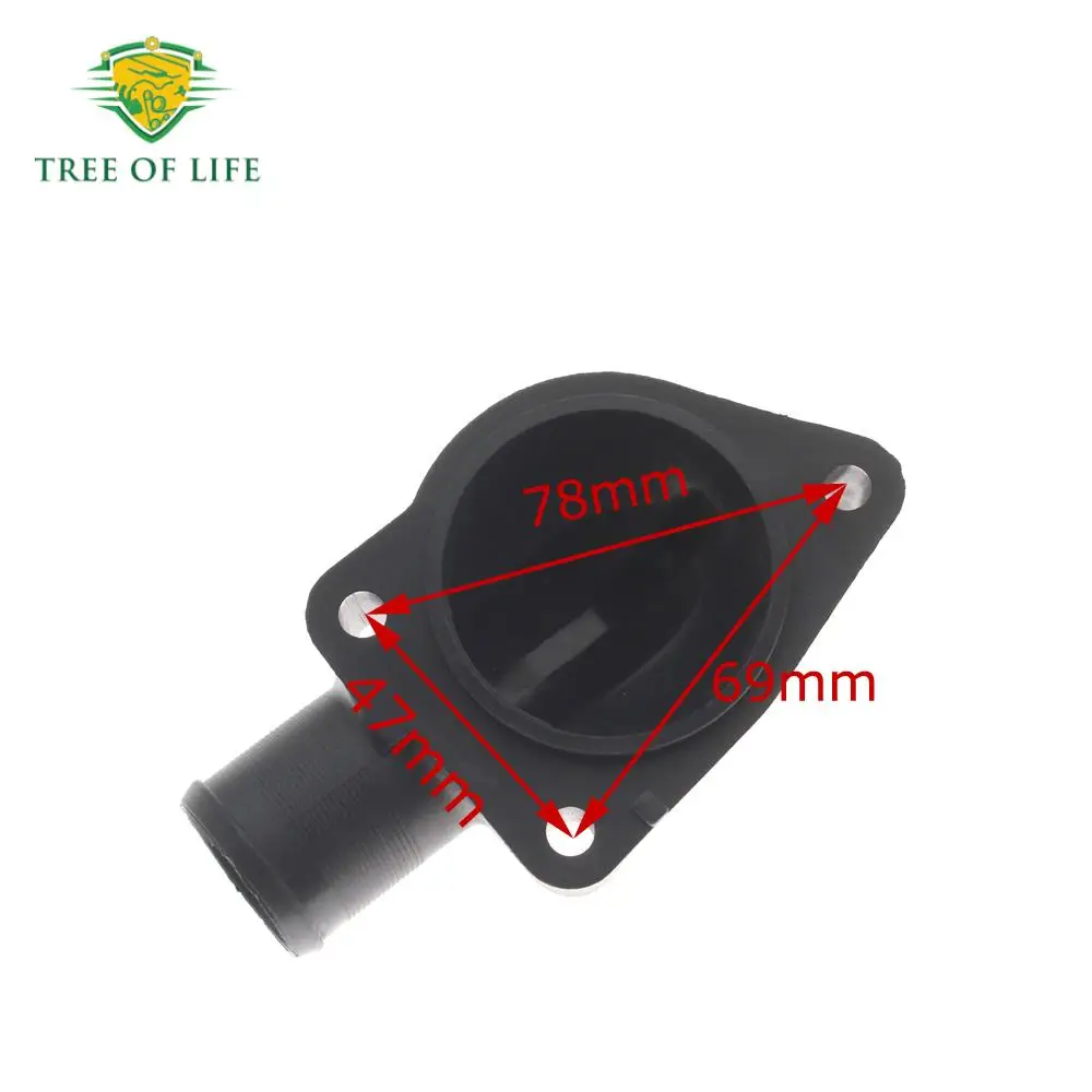 Thermostat de refroidissement du moteur pour Citroën C5, boîtier de liquide de refroidissement pour Citroën C5 gradué 406 607 2.2 Diesel 2000-2008 1336.R5 1336R5 9633699980 717696