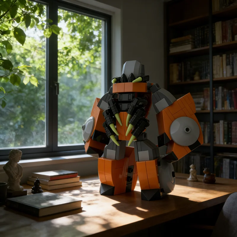 185pcs MOC Scorponok Space Alien Conquest Model Building Blocks Construction DIY Christmas Gifts Creative Toy Idea Education