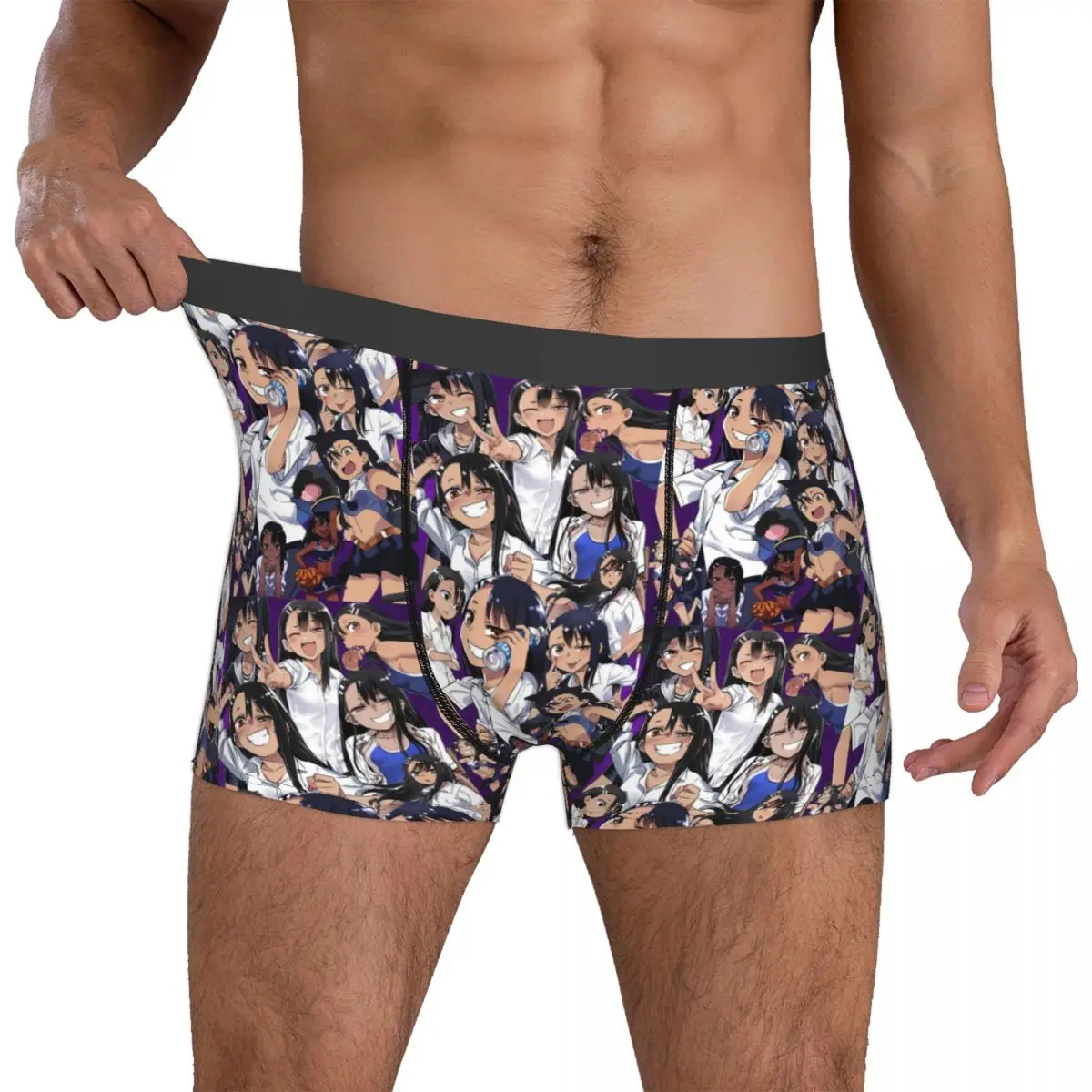 Man Don't Toy With Me Miss Nagatoro Breathable Panites Cozy Boxers