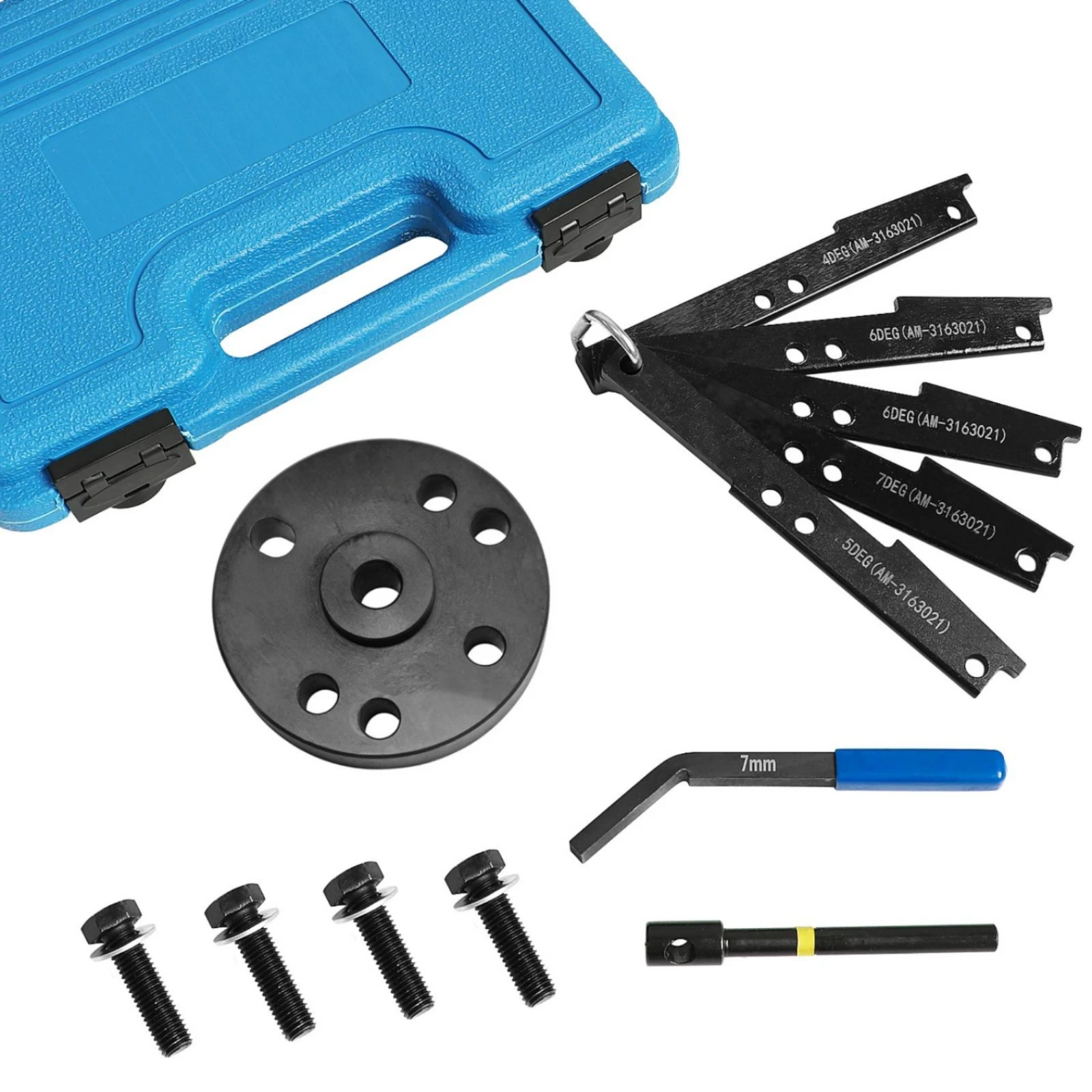 Cummins ISX15 Camshaft Timing Tool Kit Heavy-Duty Cummins QSX15 Engine Brake Adjustment Tool Kit Organized for Fuel Mechanics