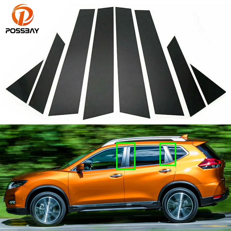 

Car Pillar Posts Window Door Trims Cover Parts Fit For Nissan Qashqai J11 2016-2022 2016 2017 2018 2019 2020 2021 2022