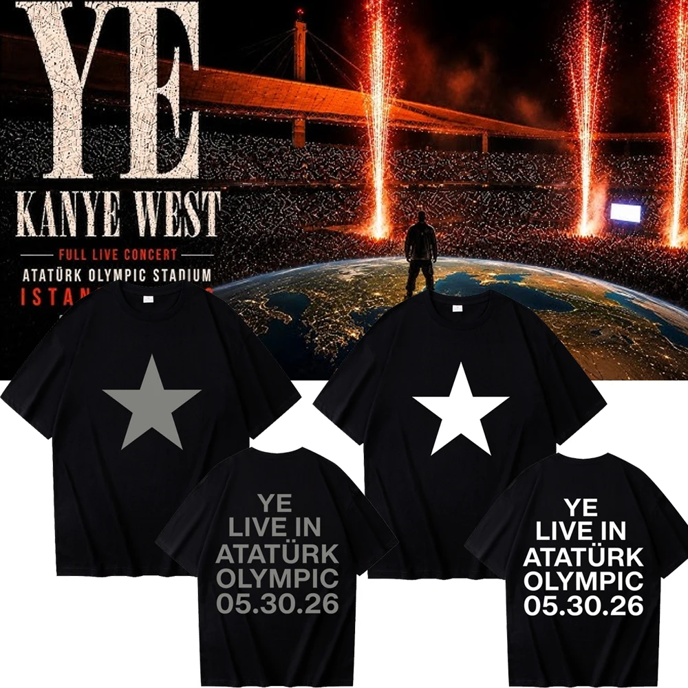 Kanye West YE BULLY Live In ATATURK OLYMPIC 05.30.26 Merch T Shirt for Fans Gift