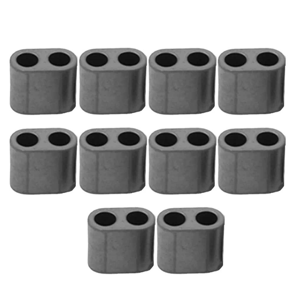  10x/Toroids Ferrite Core Magnetic Ring Bead For Radio Frequency RF RFC/ Accessories Double-Hole Magnetic Ring