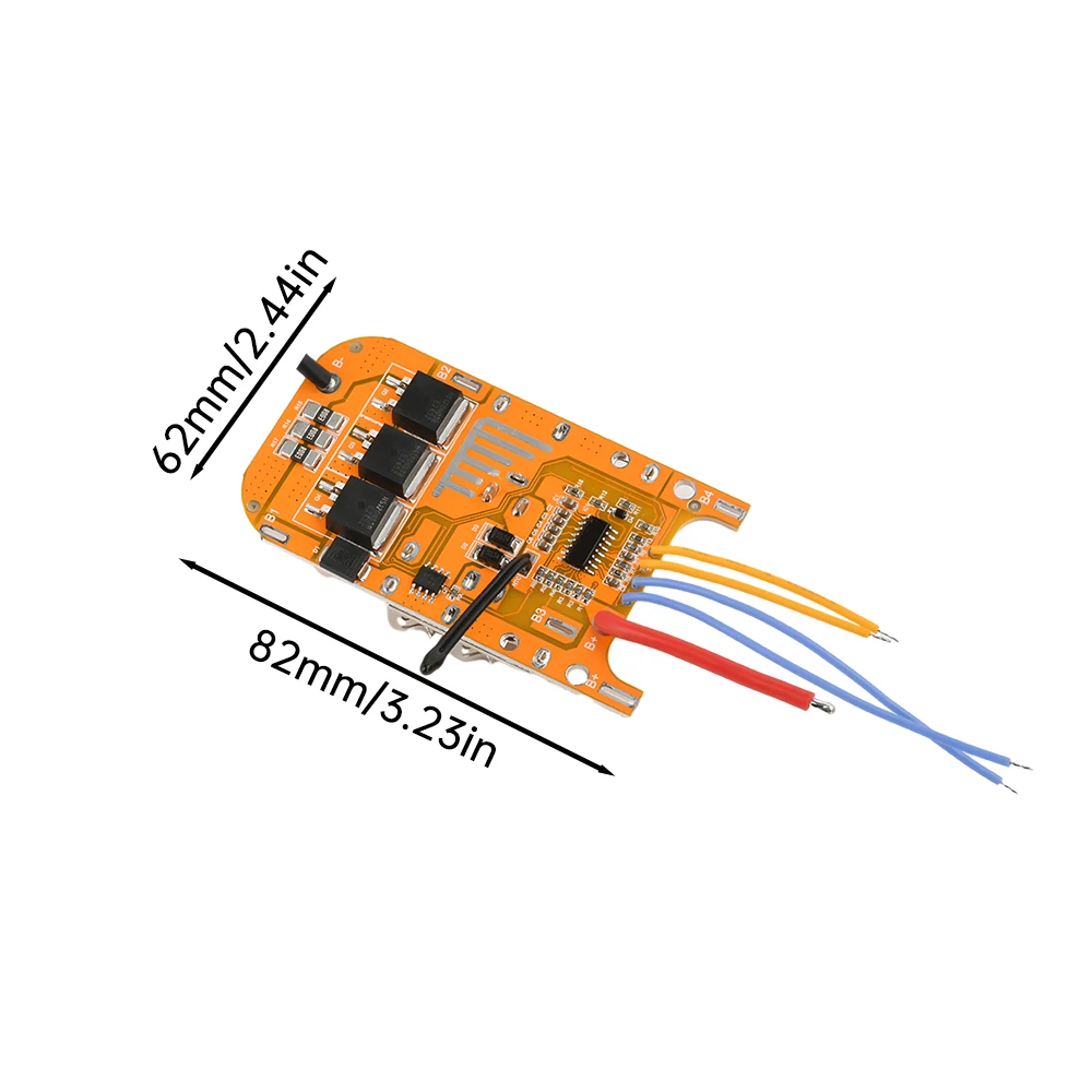 Papan Perlindungan Baterai Lithium 5S 21V 90A PCB 18650 Papan Perlindungan Pengisian Daya Baterai untuk Aksesori Alat Listrik