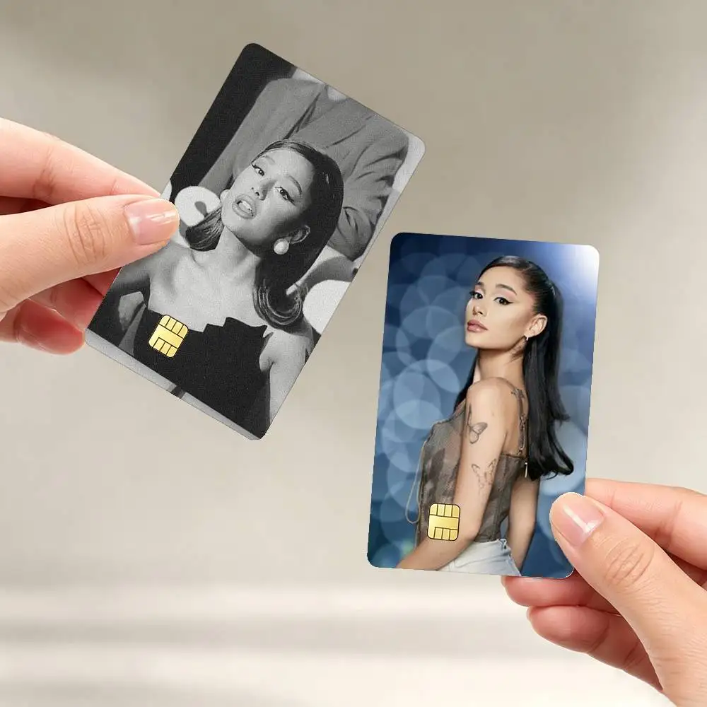 A-Ariana Grande Sticker Film Tape Skin for Credit Card Debit Card Waterproof Stickers
