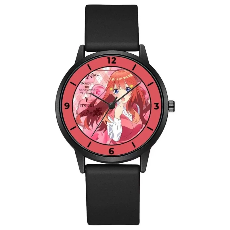 五等分の花嫁アニメ周辺機器二次元漫画かわいい時計クリエイティブ防水電子時計ギフト