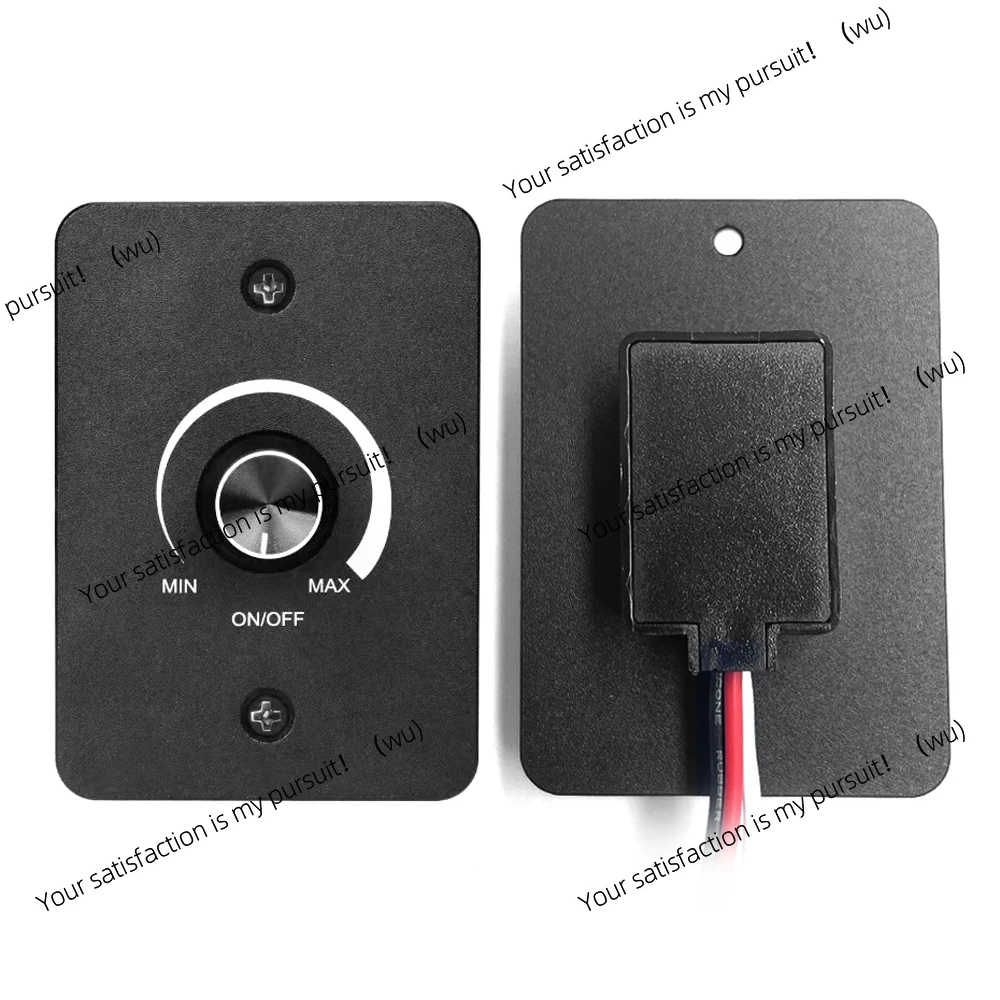 Dimmable Light Brightness Controller 12V5A Smooth Light Adjustable Switch Knob, Portable